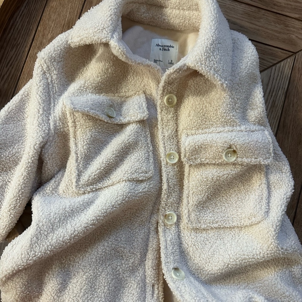 Sherpa abercrombie jacket